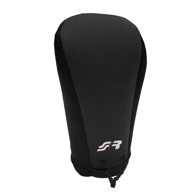 Simoni Racing, Gear Knob Cover - Universal - Black with Logo
