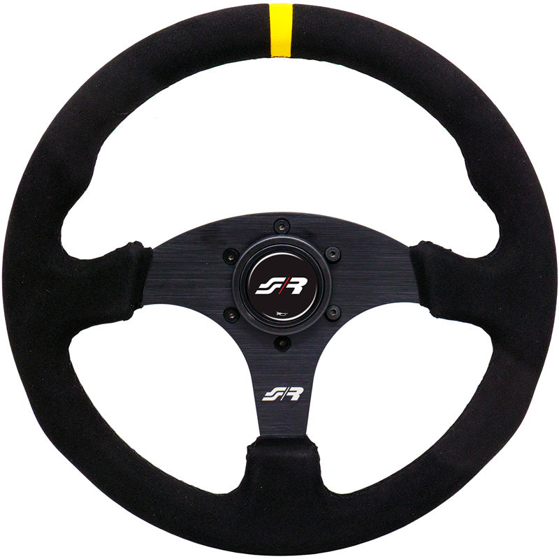 Simoni Racing, Sportsrat, Sort Ruskind, Diameter 330mm
