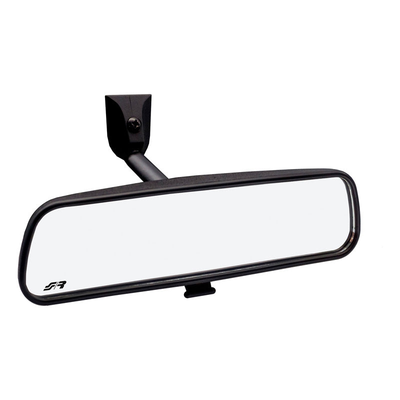 Simoni Racing, Universal Interior Mirror - 8'' - Black - incl. Mounting Base