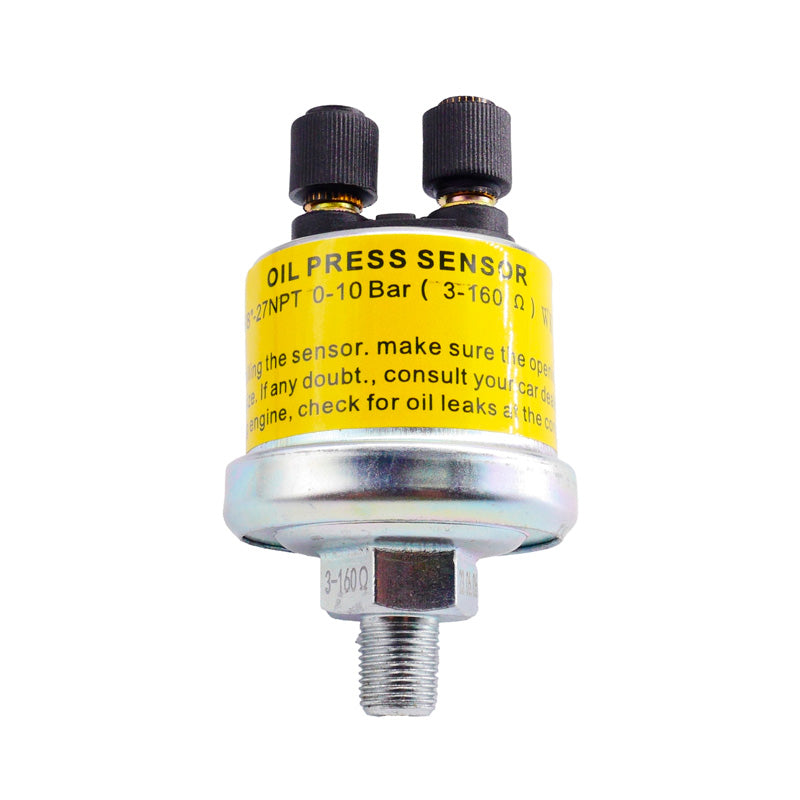 Simoni Racing, Capteur de pression d'huile 0-10 bar, 3-160 ohm, filetage 1/8 NPT