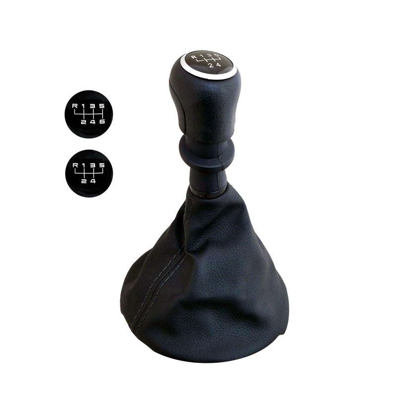 Simoni Racing, OEM Gear Knob for Volkswagen Transporter T5/T6 - Black with 2 Shift Patterns