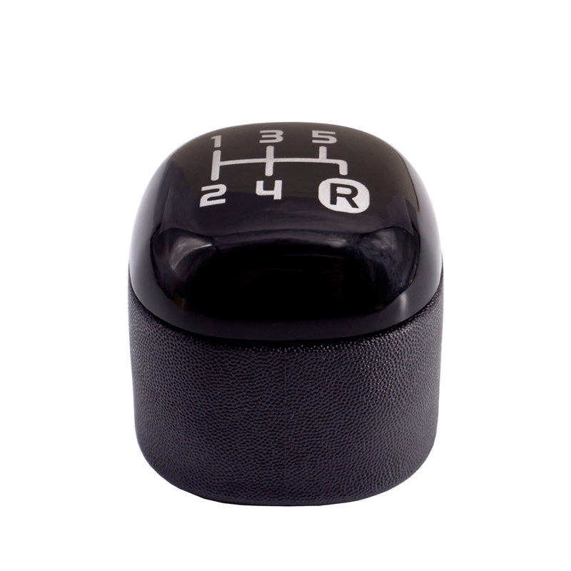 Simoni Racing, pommeau de levier de vitesse OEM pour Fiat Panda III 2012- - noir
