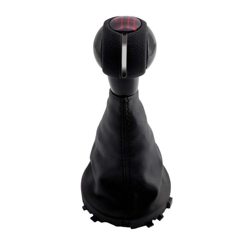 Simoni Racing, OEM Gear Knob for Mini Cooper, Clubman & Countryman F54/55/56/60 - Black with Red Shift Pattern