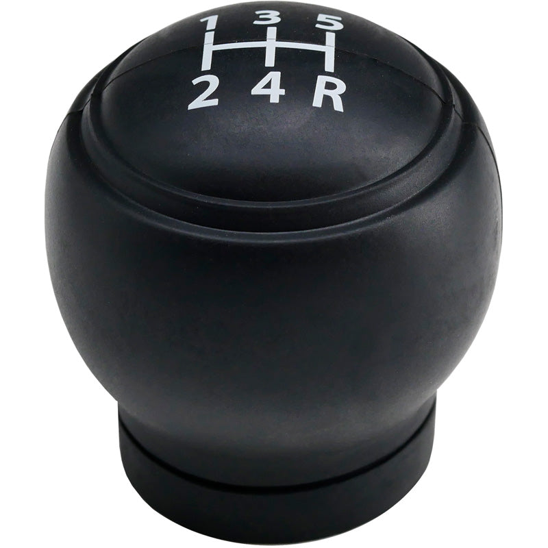 Simoni Racing, Couvre-pommeau de levier de vitesses, Silicone noir, 5 vitesses + marche arrière à droite