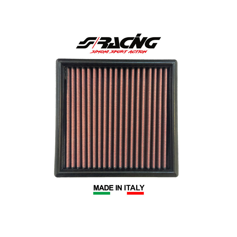 Simoni Racing, Filtre à air de remplacement - convient à Alfa Mito, Fiat Doblo, Grande Punto, Opel Combo, Corsa D
