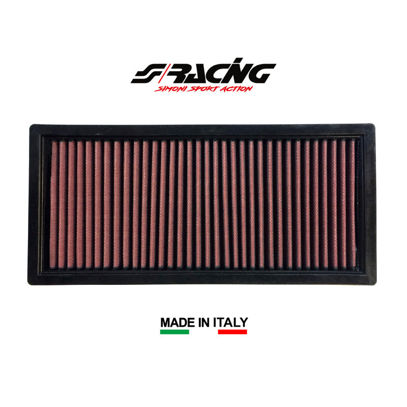 Simoni Racing, Replacement Air Filter - Compatible with Alfa Mito, Fiat 500, Lancia Musa, Opel Combo, etc.
