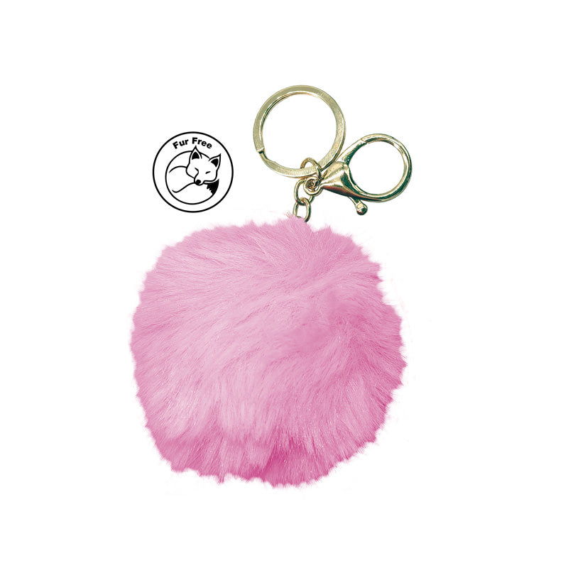 Simoni Racing, Porte-clés en peluche - Rose - 8cm