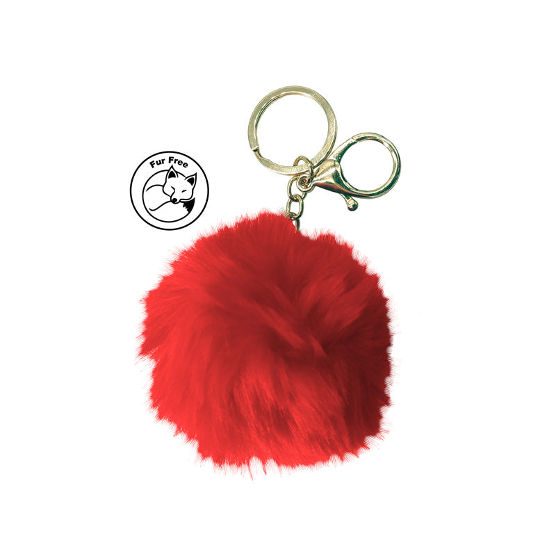 Simoni Racing, Porte-clés en peluche - Rouge - 8cm