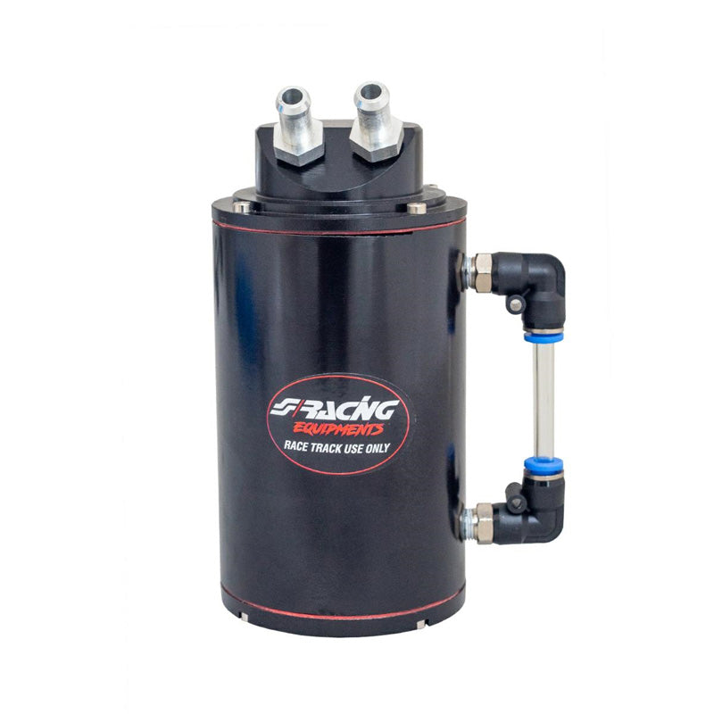 Simoni Racing, Oil Catch Tank 350ml - Black - Aluminium
