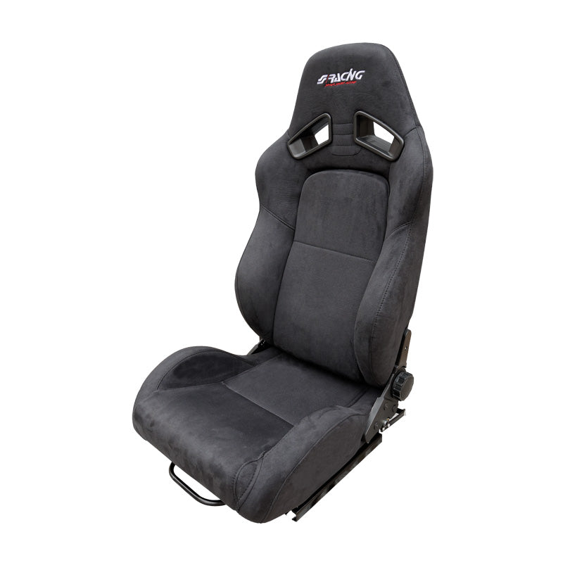 Simoni Racing, Siège sport Charles - Noir - Double réglage - incl. glissières