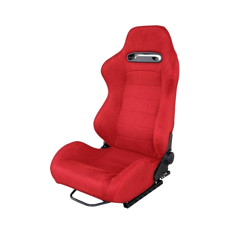 Simoni Racing, Sportstoel Miky - Rood - Dubbel verstelbaar - incl. schuifrails