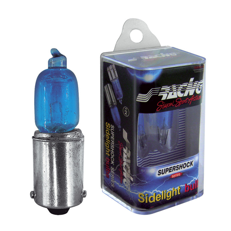 Simoni Racing, H6 halogeen 'Super Shock' lampen - superwhite - set van 2 stuks