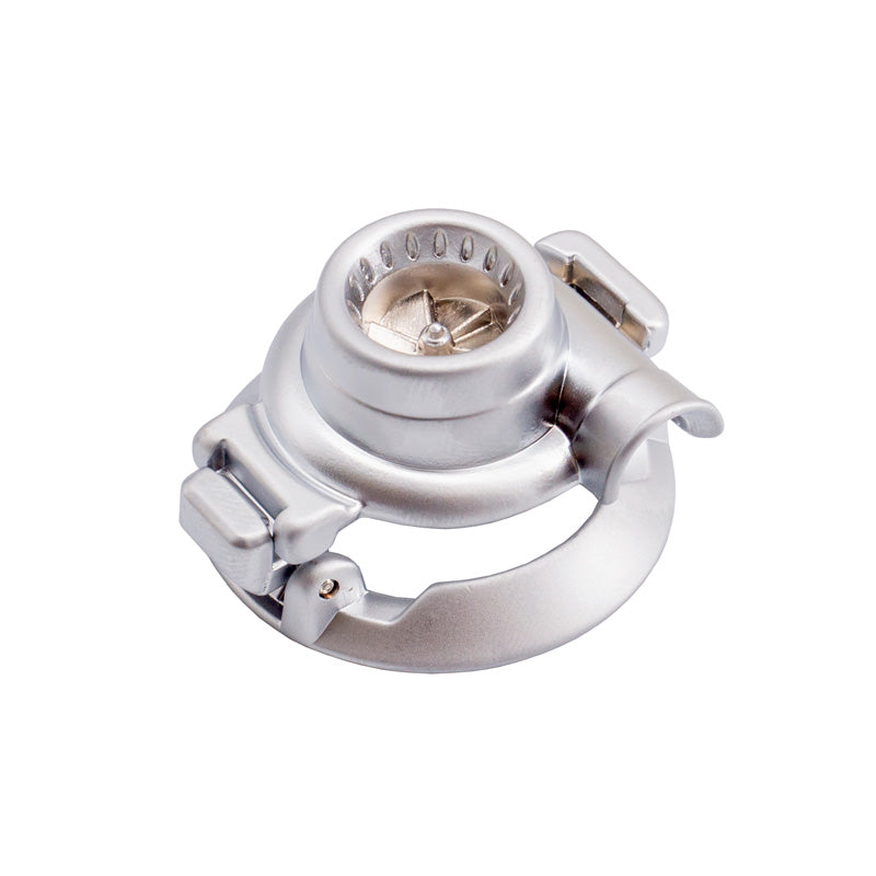 Simoni Racing, Protective Cap for Start Button - Turbo - Matte Silver - Ø30mm