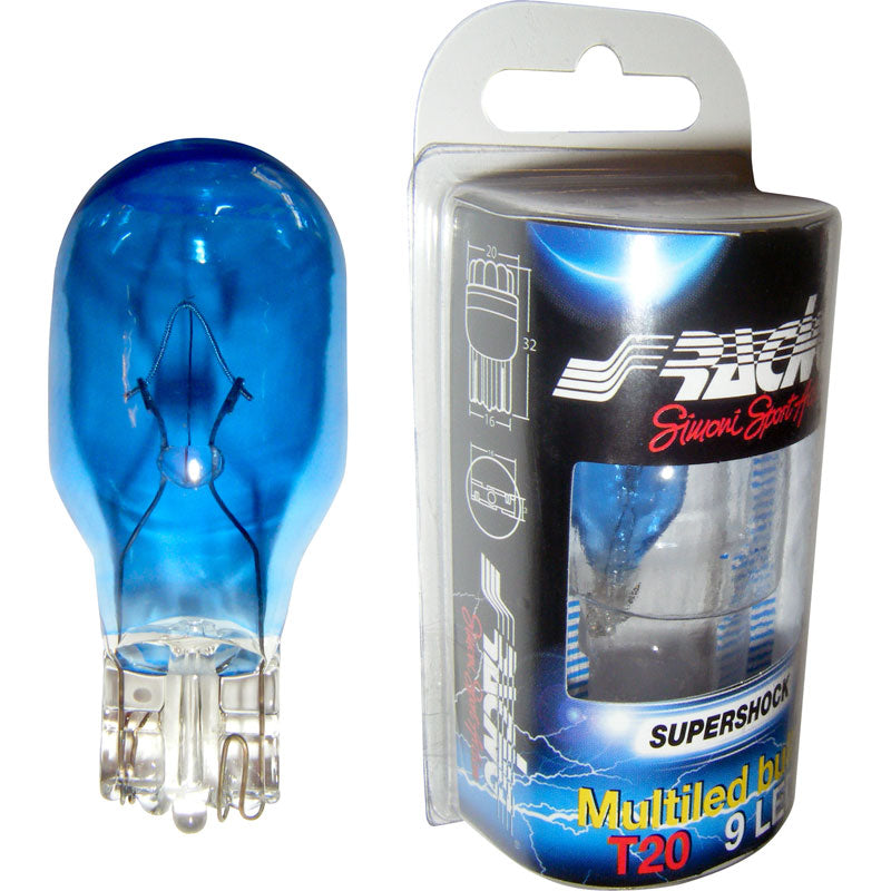 Simoni Racing, Ampoule halogène T15 - 12V/16W - Blanc super - 1 pc.