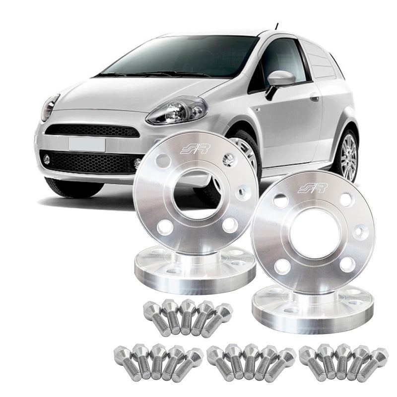 Simoni Racing, Aluminium Spacer Kit, 2x16mm(FA) - 2x20mm(RA), fits Abarth, Fiat