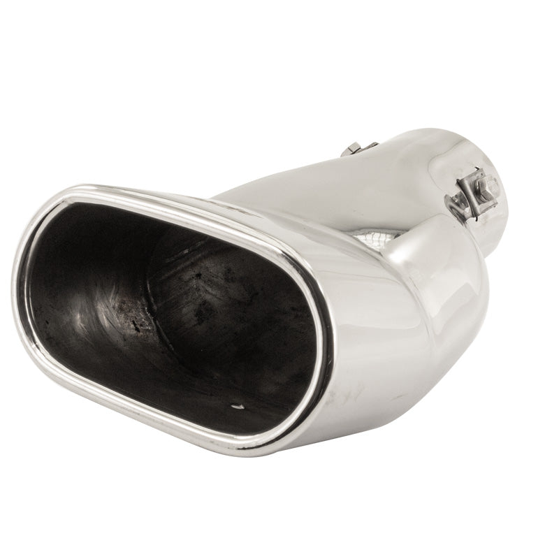 Simoni Racing, Tailpipe, Rectangle Inox - 117x68xL190mm - Installation ->63mm
