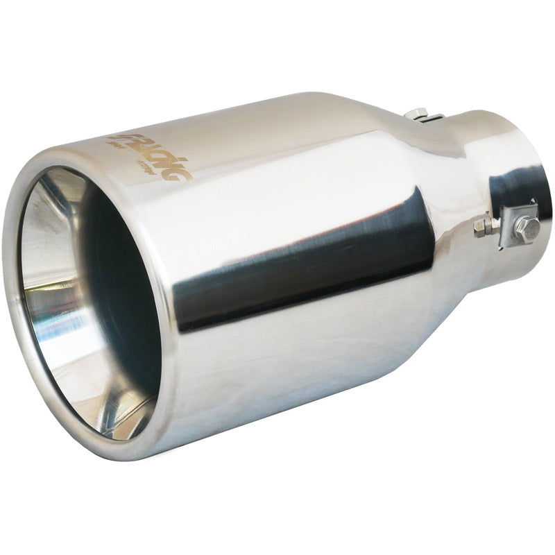 Simoni Racing, uitlaatsierstuk, Round Inox - Ø115xL200mm - Montage 44-68mm