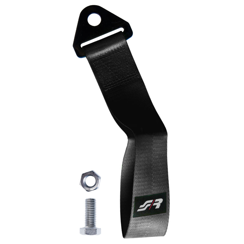 Simoni Racing, Tow Loop - Black - Max. 3000kg - Length 28cm