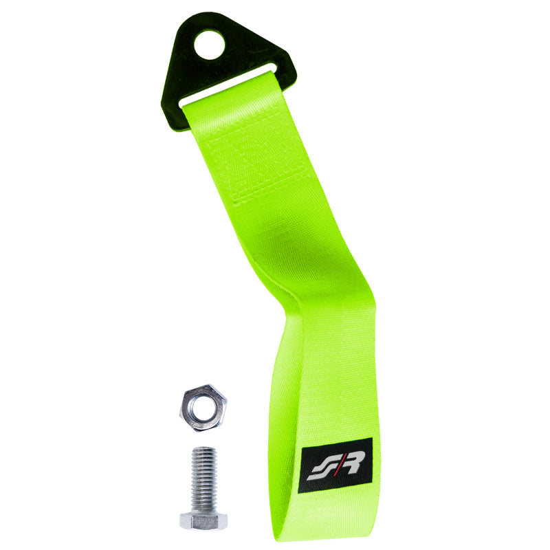 Simoni Racing, Tow Loop - Yellow - max. 3000kg - Length 28cm