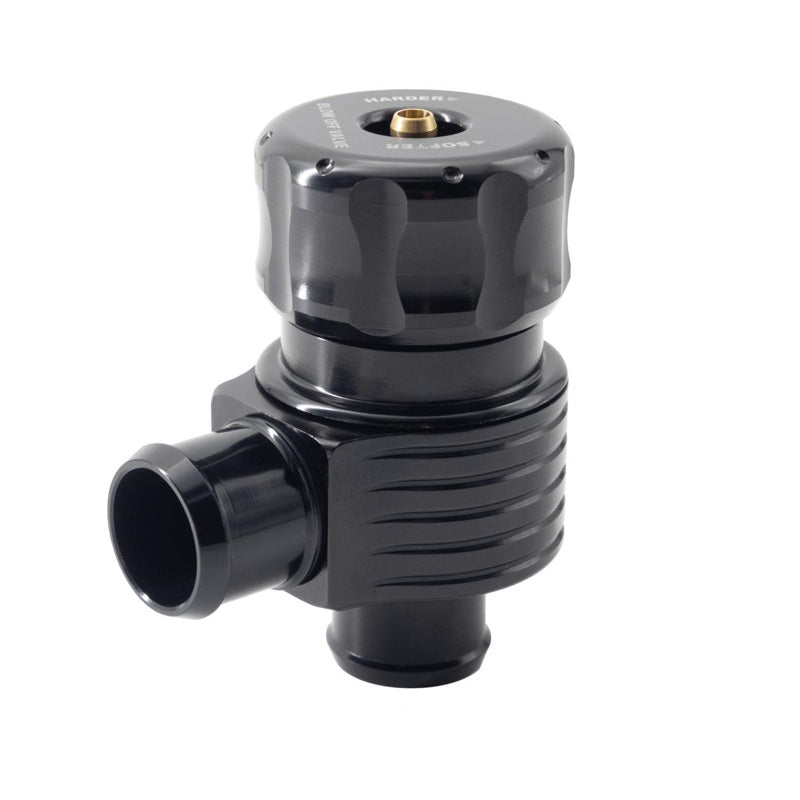 Simoni Racing, Universal Blow-Off Valve Type 13 - Adjustable Blow Pressure - 22mm Connection - 90mm Length - 48mm Diameter - Black