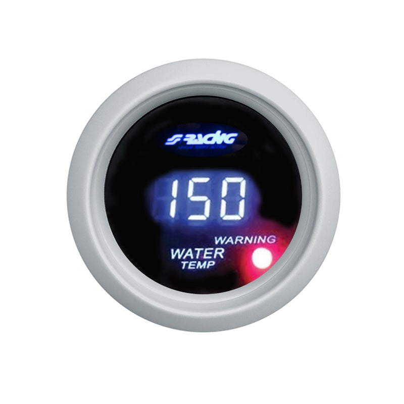 Simoni Racing, Digital Water Temperature Gauge - 52mm - White