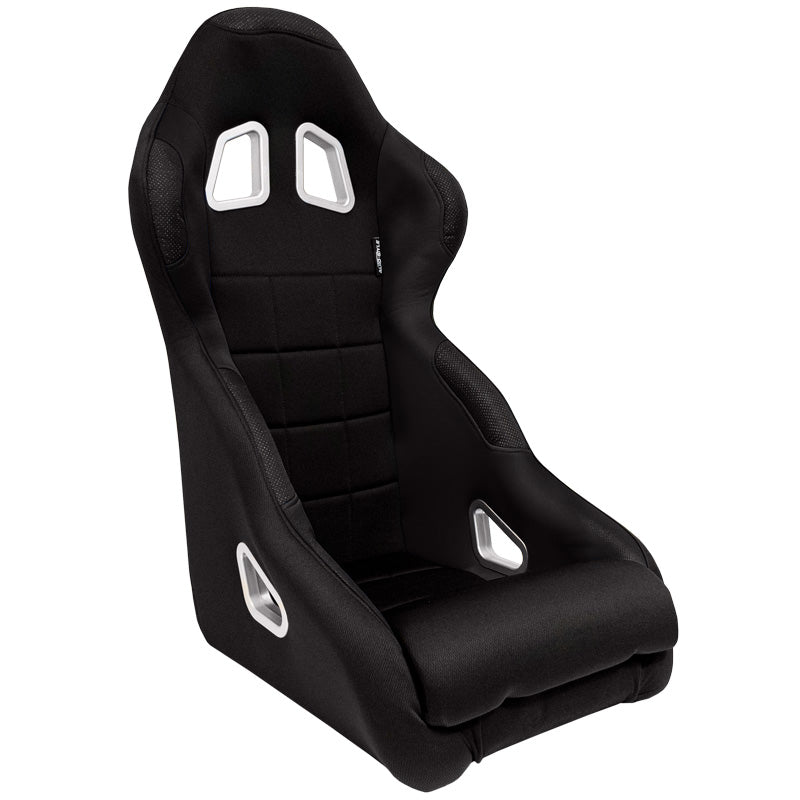 AutoStyle, Sports Seat 'K5' - Black - Fixed backrest - includes rails