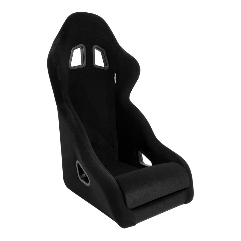 AutoStyle, Sport Seat 'K12 Small' - Black - Fixed Back - Incl. Rails