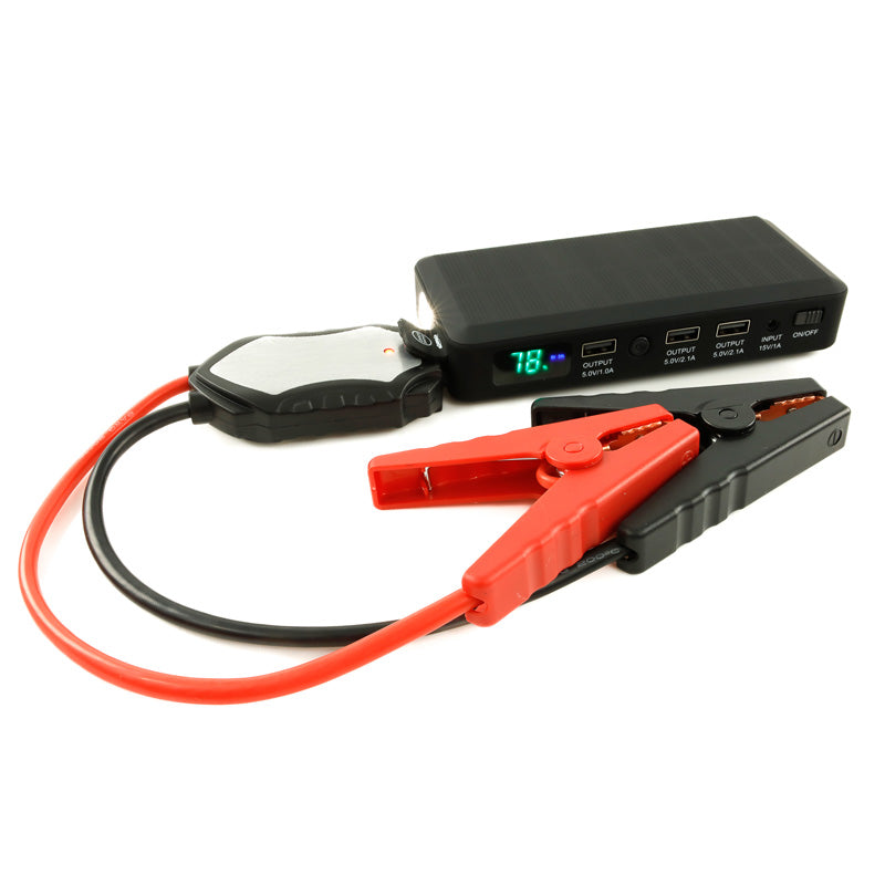 Streetwize, 600A noodstarter & powerbank met LED-licht - compact & krachtig