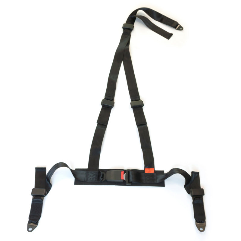 AutoStyle, Universal 3-Point Seat Belt - Black - E-Mark