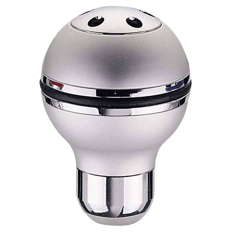 AutoStyle, Universal Gear Knob M-2 - Aluminum with Black Ring