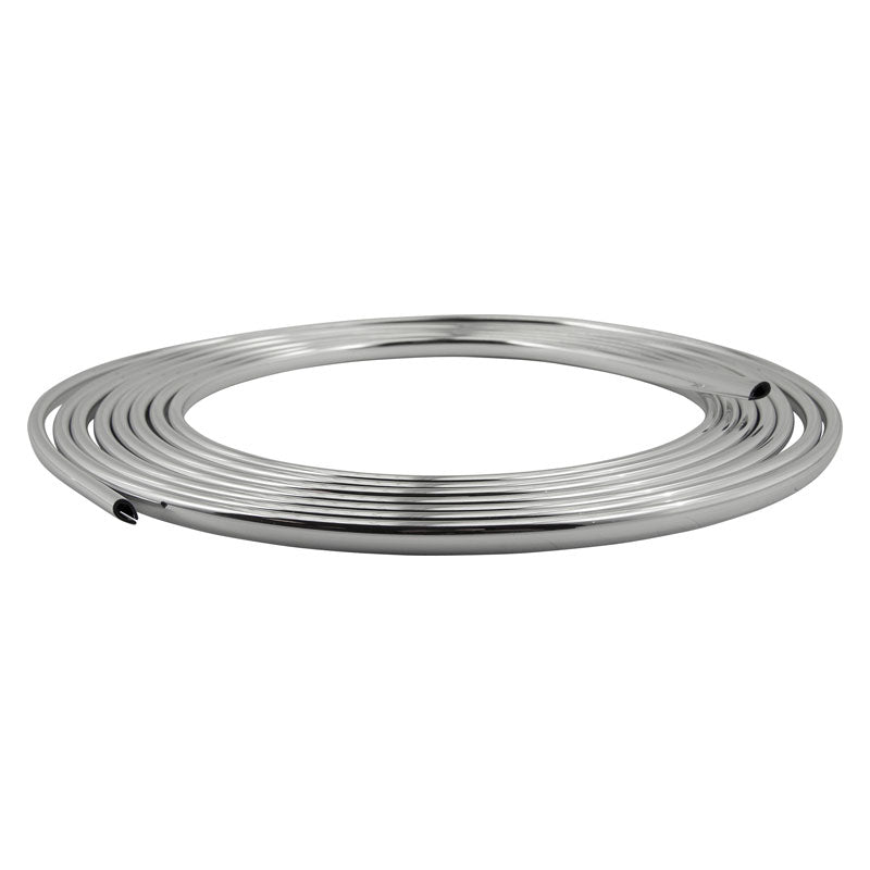 AutoStyle, Universal Self-Adhesive Chrome Trim - U-profile - 6 mm x 5 m