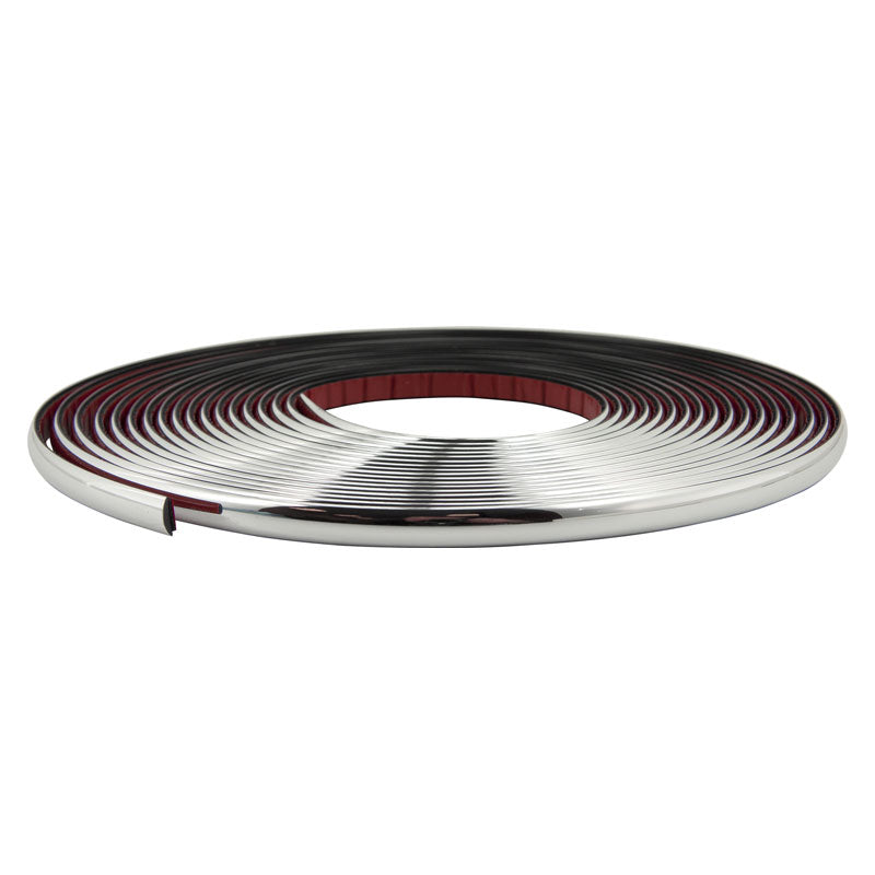 AutoStyle, Chrome Decorative Trim - 9mm x 8m