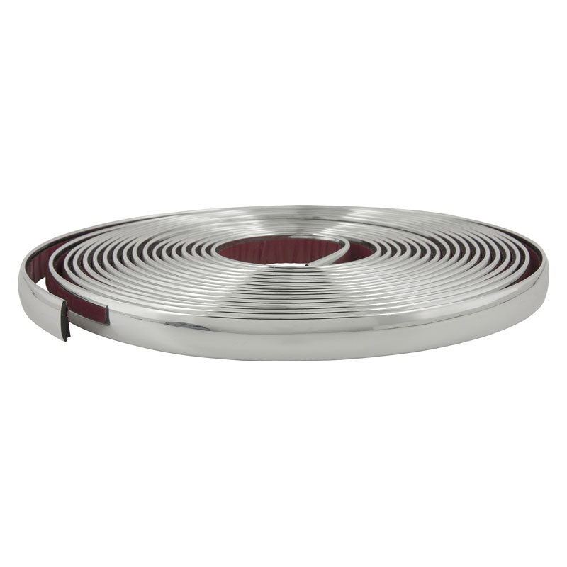 AutoStyle, Universal Self-Adhesive Chrome Trim - 16mm x 8m