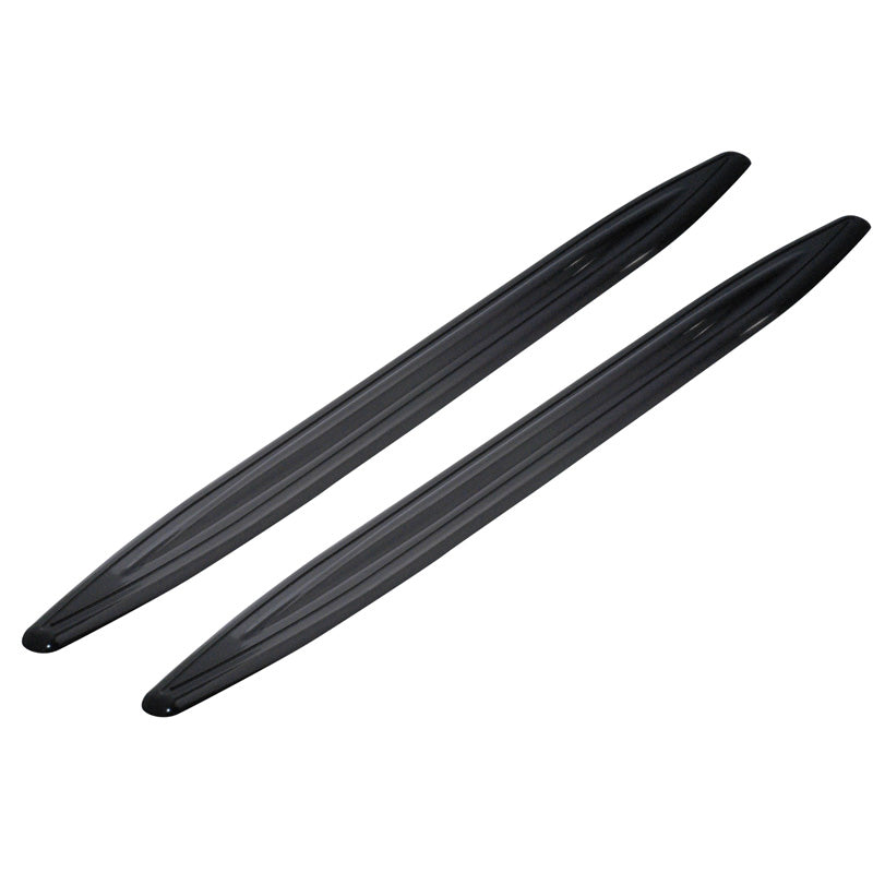Hypersonic, universele schokbestendige bumperbeschermingsstrips - zwart - 350x28mm - set van 2 st.