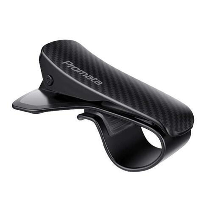 Blanco, Universele smartphonehouder 'Clip' - Carbon-look - Gepatenteerd