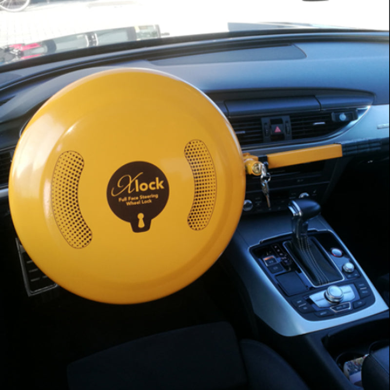 Streetwize, X-Lock Steering Wheel Lock - 35-39 cm - Yellow Security Lock