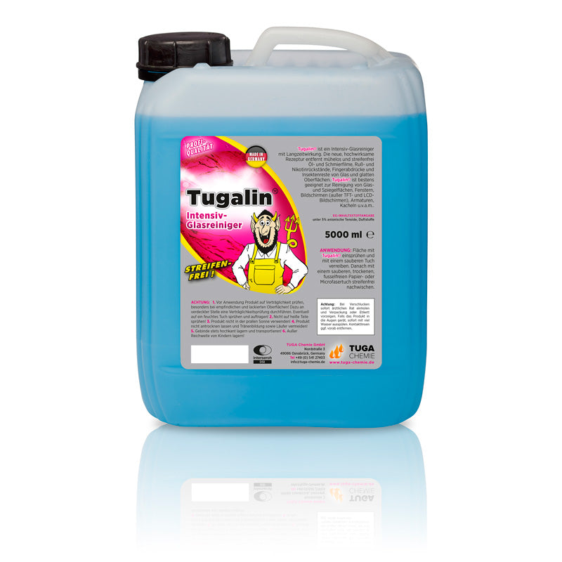 Tuga Chemie, Nano Glass Cleaner - Streak-Free - 5000ml