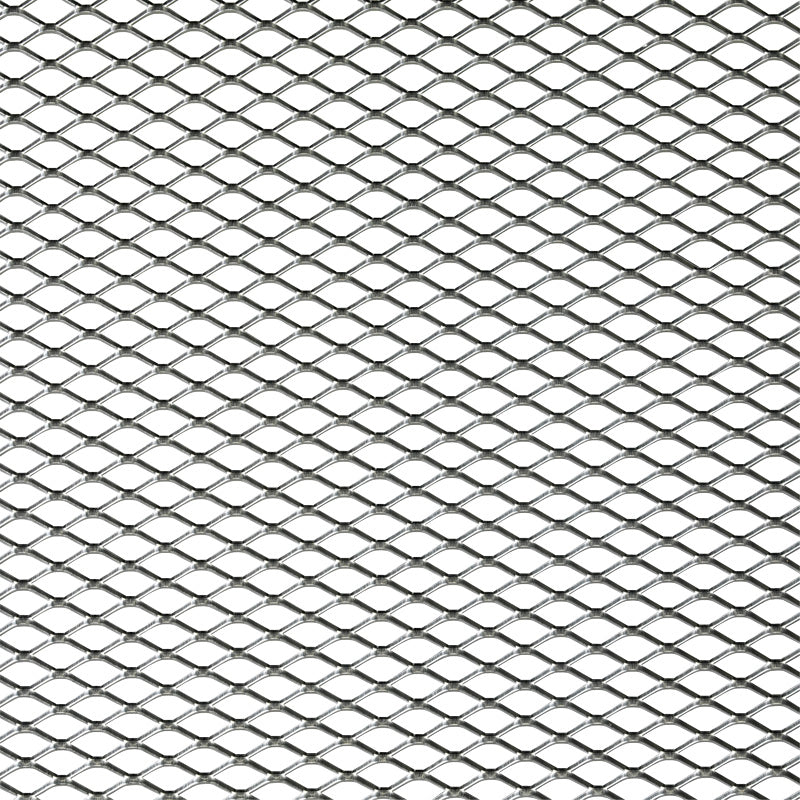 AutoStyle, plaque Race Mesh - aluminium - design diamant - 16x8mm - 125x25cm