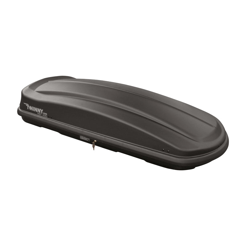 Twinny Load, RST+ Roof Box - 430 Liters - Matt Anthracite - 190x78x38cm