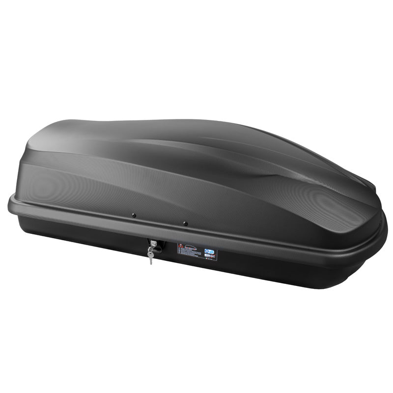 Twinny Load, Roof Box TBX 370 Liter - Matte Black with Texture - 138x78x36cm