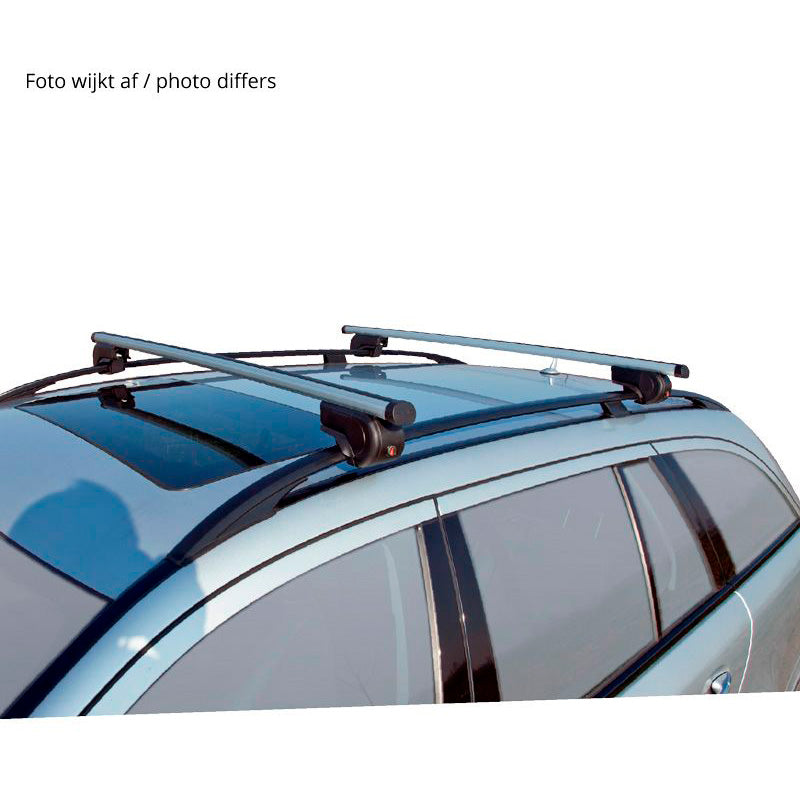 Twinny Load, set aluminium dakdragers - TUV-goedgekeurd - 100kg belasting