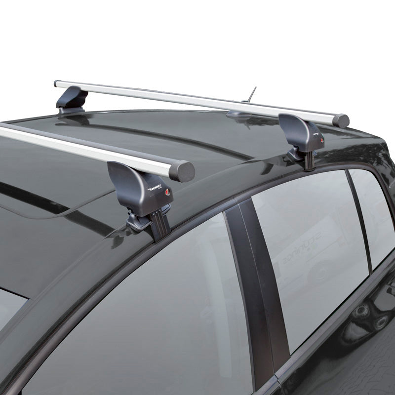 Twinny Load, Aluminium Roof Bar Set with TUV Approval - fits Seat, Skoda and Volkswagen (without Roof Rails)