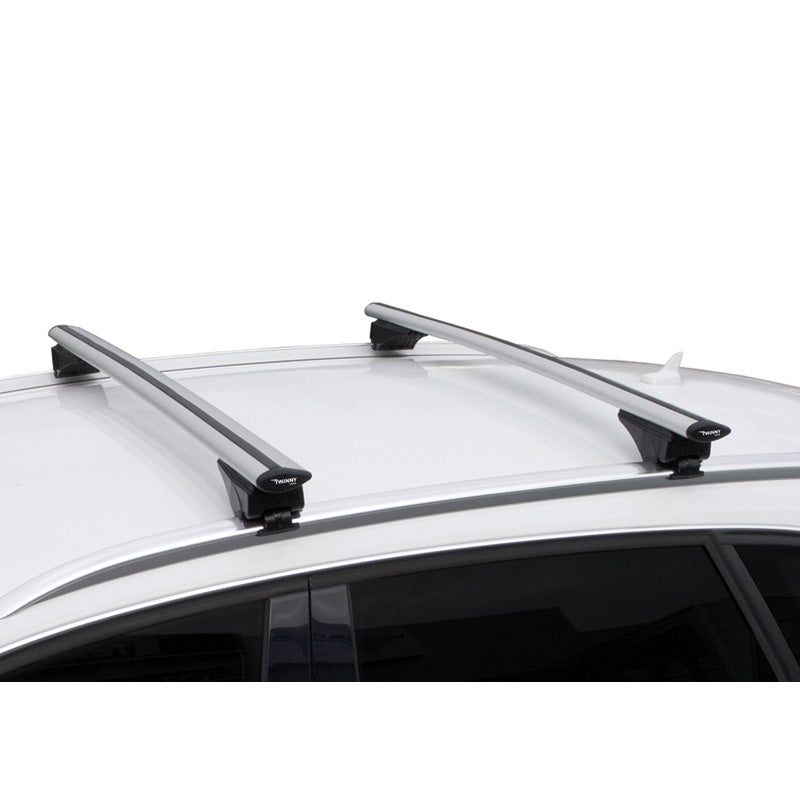 Twinny Load, barre de toit universelle Fly Bar - 124cm - Aluminium - homologuée TÜV