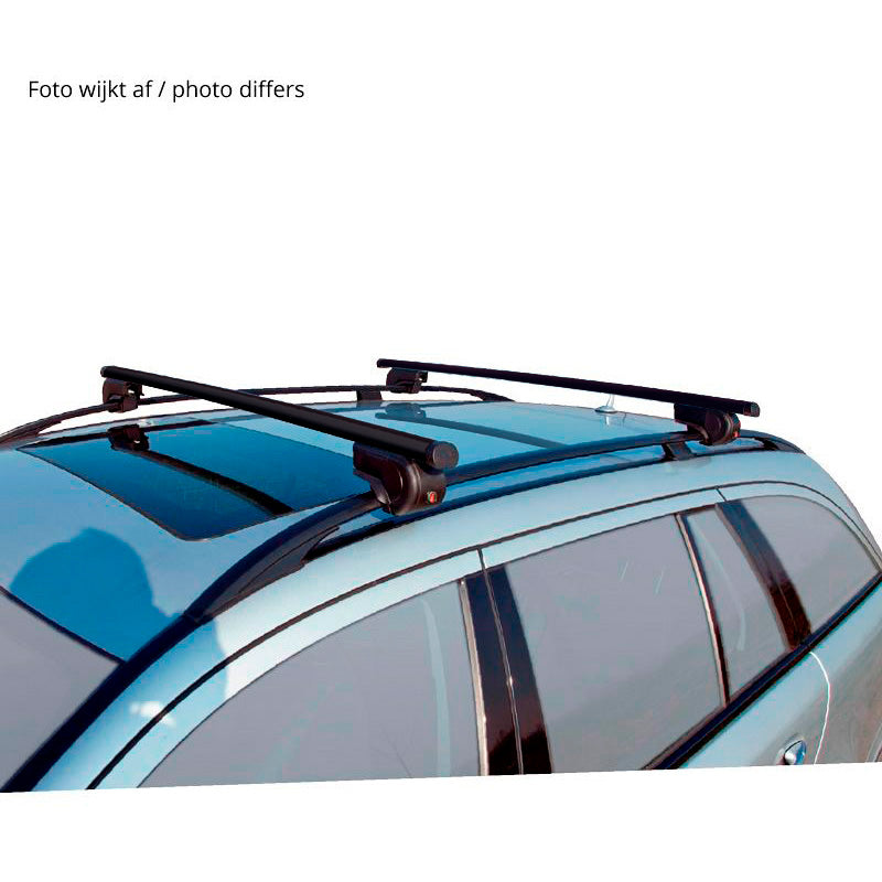 Twinny Load, Steel Roof Bar Set with TÜV Approval - 100kg Load Capacity