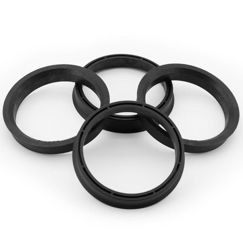 TPI, centering rings, 66.5->57.1mm - Black