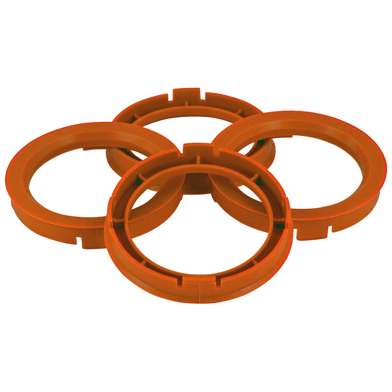 TPI, centreerringen, 72.5->67.1mm - Oranje