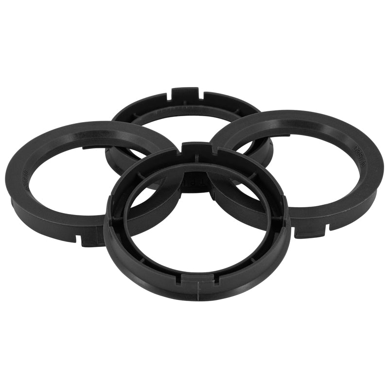 TPI, Centering rings, 72.5->71.6mm - Black
