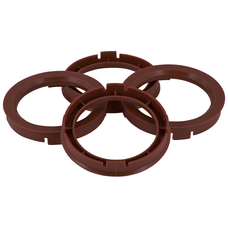 TPI, Centreerringen, 74.1->63.4mm - Bruin