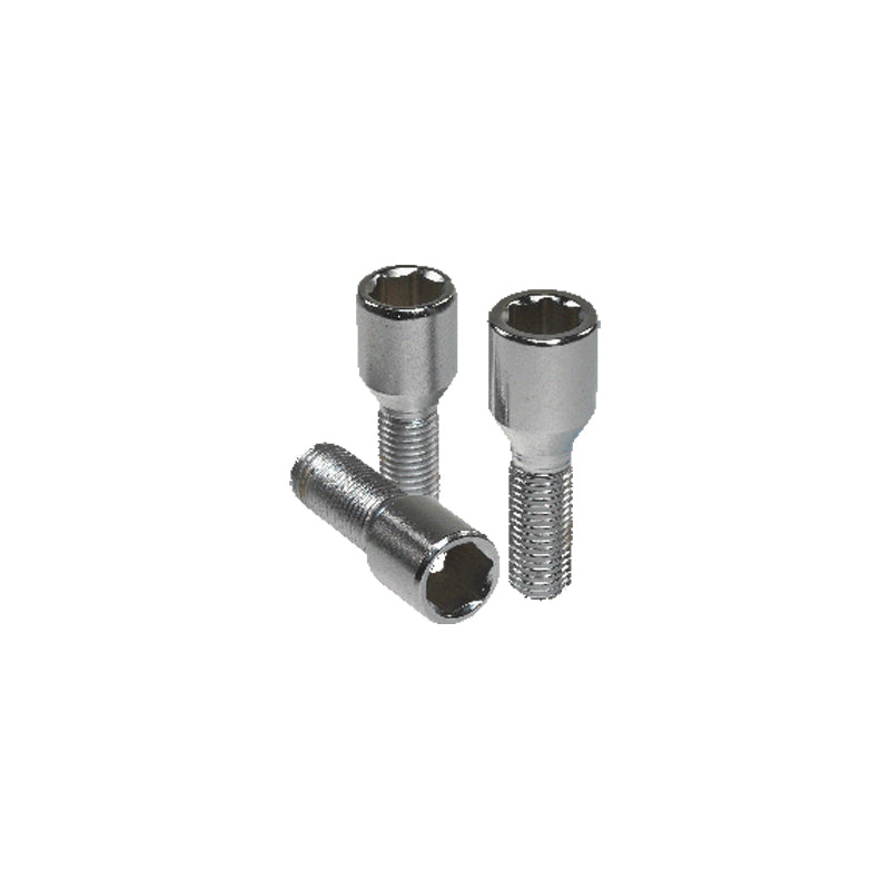 TPI, Conische wielbout M12x1,25 - HEX (inbus) - Lengte 25mm