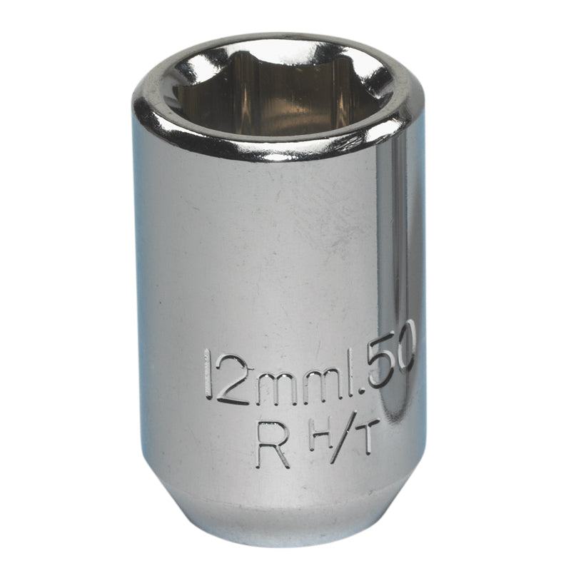 TPI, Tapered wheel bolt M12x1.25 - HEX (Allen) - Length 38mm